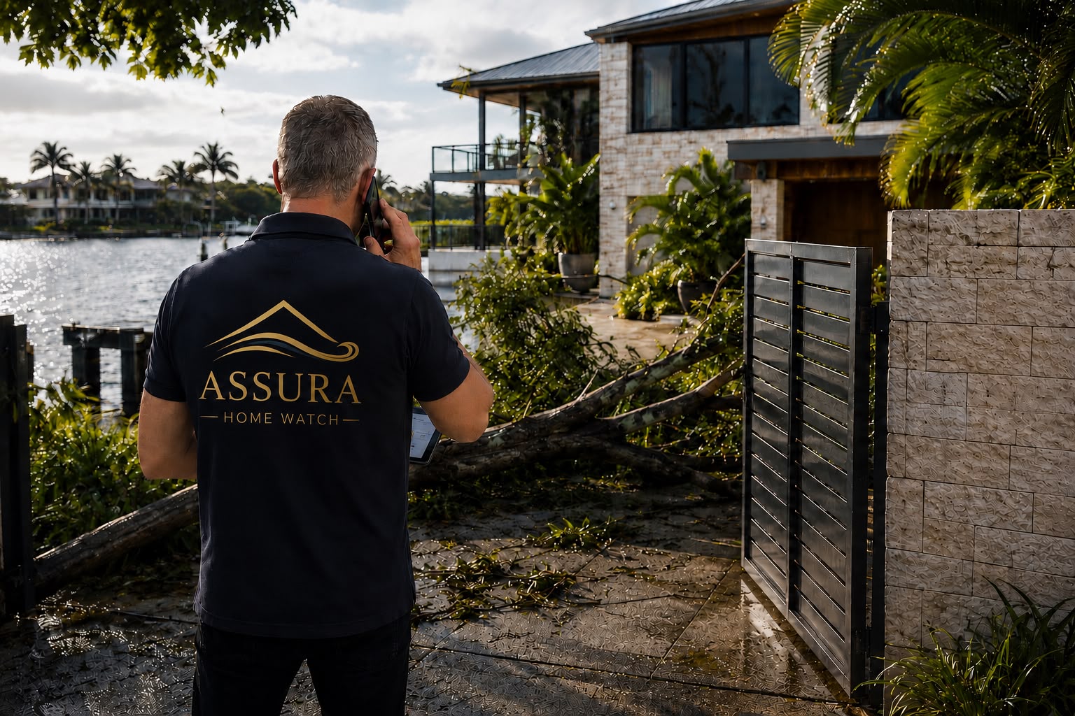Security door inspection — Assura Home Watch